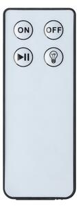 Eglo 902043 - Lampada da esterno LED RGB ZANCARO LED/1W/230V IP44 nera + telecomando