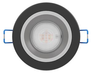 Eglo 902296 - Faretto da incasso dimmerabile per bagno YEBRA LED/4,8W/230V IP44 nero