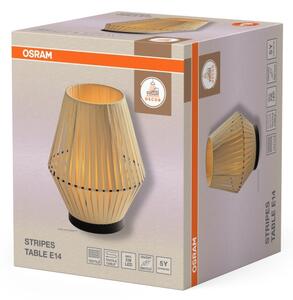 Osram - Lampada da tavolo DECOR STRIPES 1xE14/5W/230V beige