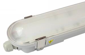 Plafoniera LED Stagna 120cm 40W, CCT, 6.400lm con driver Philips Colore Bianco Variabile CCT