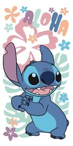 Asciugamano per bambini in cotone 70x140 cm Lilo and Stitch "Hawaiian Harmony" – Jerry Fabrics
