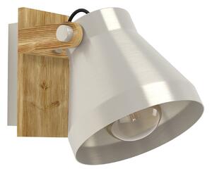 Spot Vintage Cawton In Acciaio Argento 1 Luce E27 40W Ip20