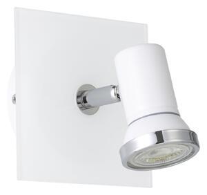 Spot Moderno Tamara 1 In Acciaio Bianco 1 Luce Gu10 3W Ip44
