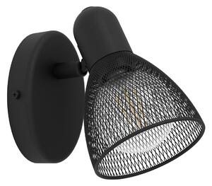 Spot Moderno Carovigno In Acciaio Nero 1 Luce E14 28W Ip20