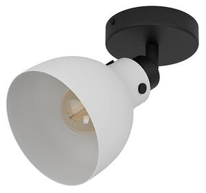 Spot Contemporaneo Matlock In Acciaio Grigio 1 Luce E27 40W Ip20