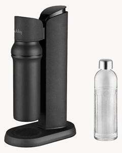 Gasatore in acciaio inossidabile con bottiglia in vetro glass