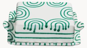 Burriera fatta a mano Green Flamed