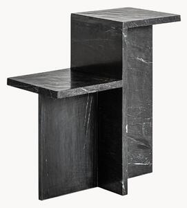 Tavolino in marmo Marquina