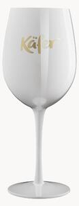 Set di 2 bicchieri da vino in vetro soffiato Käfer
