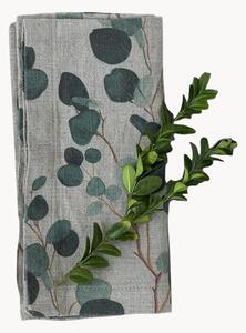 Set di 2 tovaglioli in lino fatti a mano Eucalyptus