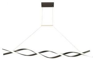 Lampadario LED a sospensione con filo TWIST LED/37W/230V 4000K 120 cm nero