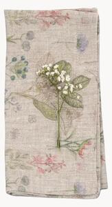 Set di 2 tovaglioli in lino fatti a mano Botany on Light