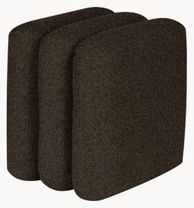 Pouf imbottito in bouclé Radd