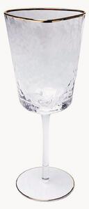 Set di 4 bicchieri da vino rosso in vetro soffiato Hommage