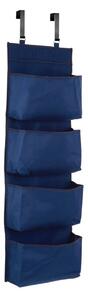 Organizer da bagno blu scuro in tessuto Verti – Premier Housewares