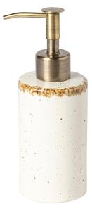 Dispenser per sapone color crema in gres Toscana Bath – Casafina