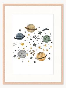 Stampa digitale incorniciata Across The Universe, varie misure