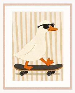 Stampa digitale incorniciata per bambini Cool Duck, varie misure
