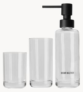 Set dispenser sapone con porta spazzolini Pop Up, set da 3