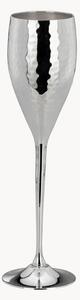 Set di 2 bicchieri da vino placcati argento Belinda