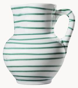 Brocca in ceramica fatta a mano Grüngeflammt, 1 L