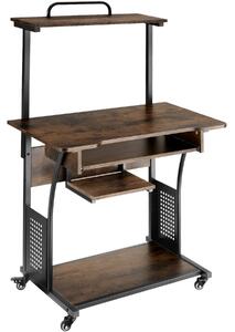 TecTake GmbH 404726 scrivania fife 80x65,5x130,5cm