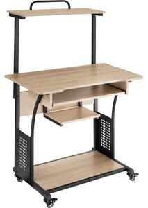 TecTake GmbH 404727 scrivania fife 80x65,5x130,5cm