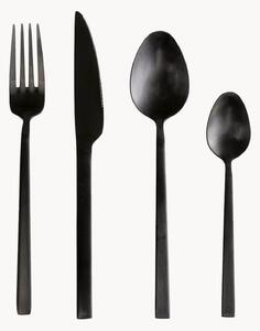 Set di 16 posate spazzolate opache Gloria, 4 persone