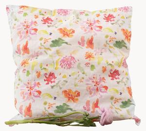 Copricuscino in lino Wildflower Flow