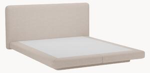 Letto imbottito in ciniglia Linea