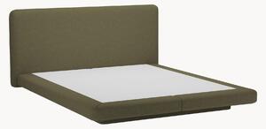 Letto imbottito in ciniglia Linea