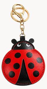 Portachiavi in pelle Ladybug