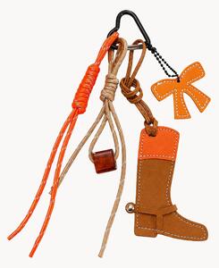 Portachiavi in pelle Boot
