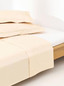 Lenzuolo con angoli topper in raso di cotone Premium