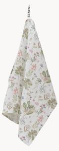 Strofinaccio in lino bianco Botany
