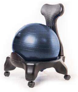 Sedia ergonomica attiva con palla gonfiabile
