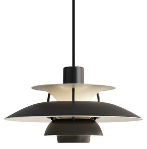 Lampada a sospensione Louis Poulsen, PH 5 Mini, dimmerabile, Nero, Soggiorno, Metallo, Design