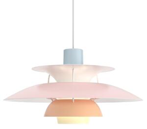 Lampada a sospensione Louis Poulsen, PH 5 Pastels, dimmerabile, Multicolore, Soggiorno, Metallo, Design