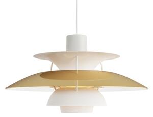 Lampada a sospensione Louis Poulsen, PH 5, dimmerabile, Dorato / Ottone, Soggiorno, Metallo, Design
