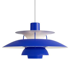 Lampada a sospensione Louis Poulsen, PH 5, dimmerabile, Blu, Soggiorno, Metallo, Design