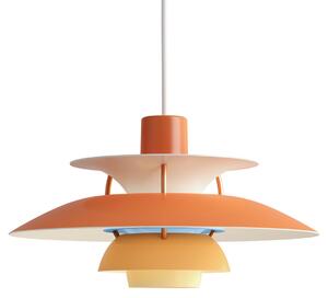 Lampada a sospensione Louis Poulsen, PH 5 Mini, dimmerabile, Arancione, Soggiorno, Metallo, Design