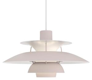 Lampada a sospensione Louis Poulsen, PH 5, dimmerabile, Grigio, Soggiorno, Metallo, Design