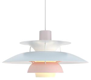 Lampada a sospensione Louis Poulsen, PH 5 Pastels, dimmerabile, Multicolore, Soggiorno, Metallo, Design