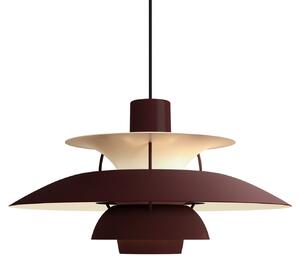 Lampada a sospensione Louis Poulsen, Rosso, Soggiorno, Metallo