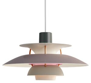 Lampada a sospensione Louis Poulsen, PH 5 Mini, dimmerabile, Grigio, Soggiorno, Metallo, Design