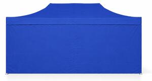 Gazebo pieghevole 3x6m ALU Standard con 4 pareti laterali chiuse - Blu