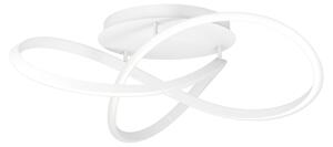 Lampada a soffitto design Riaza, colore bianco, diametro 83 cm