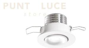 Egg faretto da incasso led 3w 4000k 210lm ip20 bianco d.5,2cm