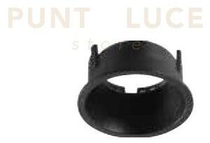 Faretto da incasso tenax gu10 cut out d.7,8 ip20 nero