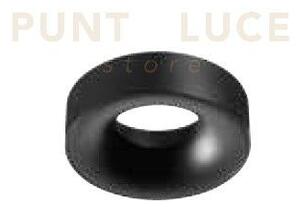 Faretto incasso cromie gu10 cut out d.9,3cm ip20 nero